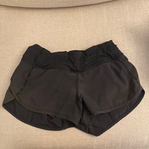 Black Lululemon Shorts